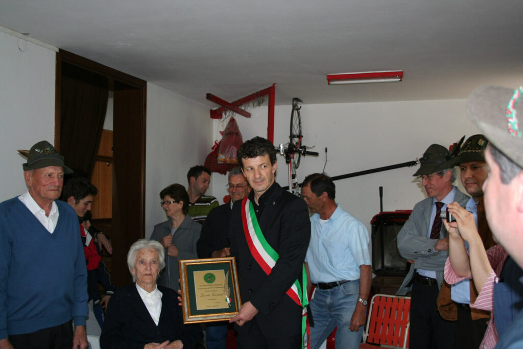 Luciano Lovato 90 anni d'alpino