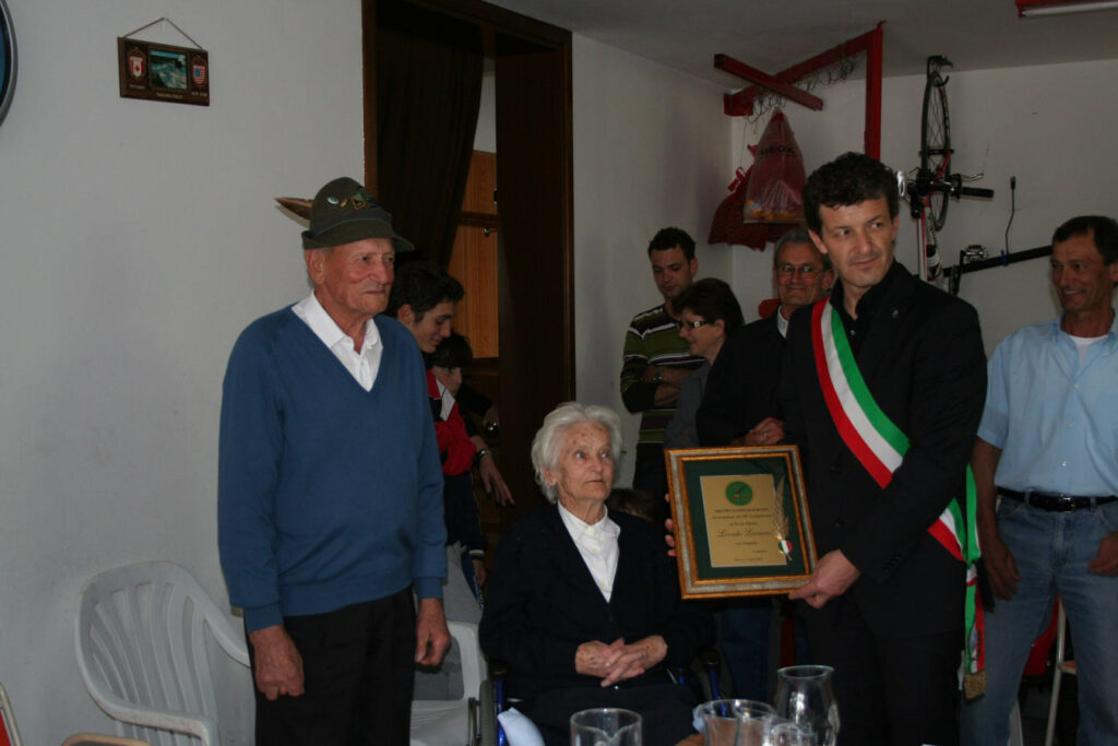 Luciano Lovato 90 anni d'alpino