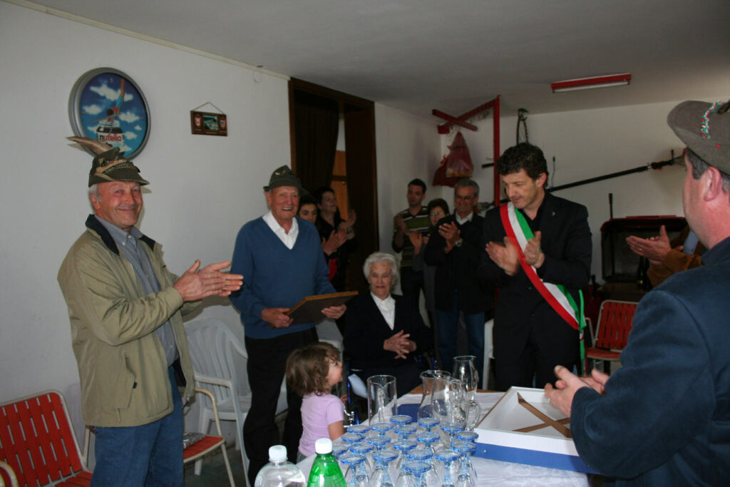 Luciano Lovato 90 anni d'alpino