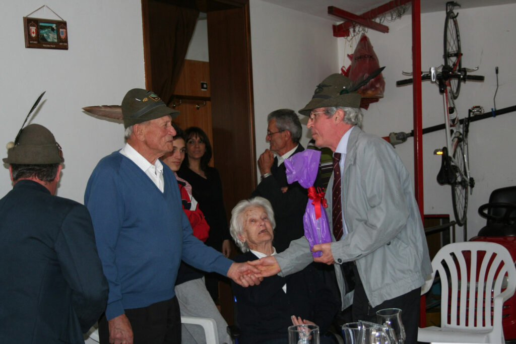 Luciano Lovato 90 anni d'alpino