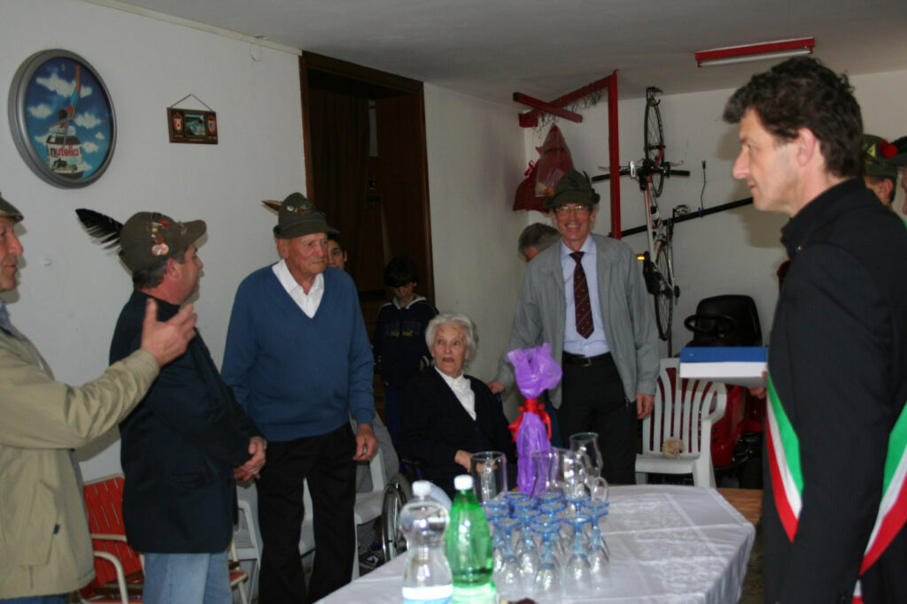 Luciano Lovato 90 anni d'alpino