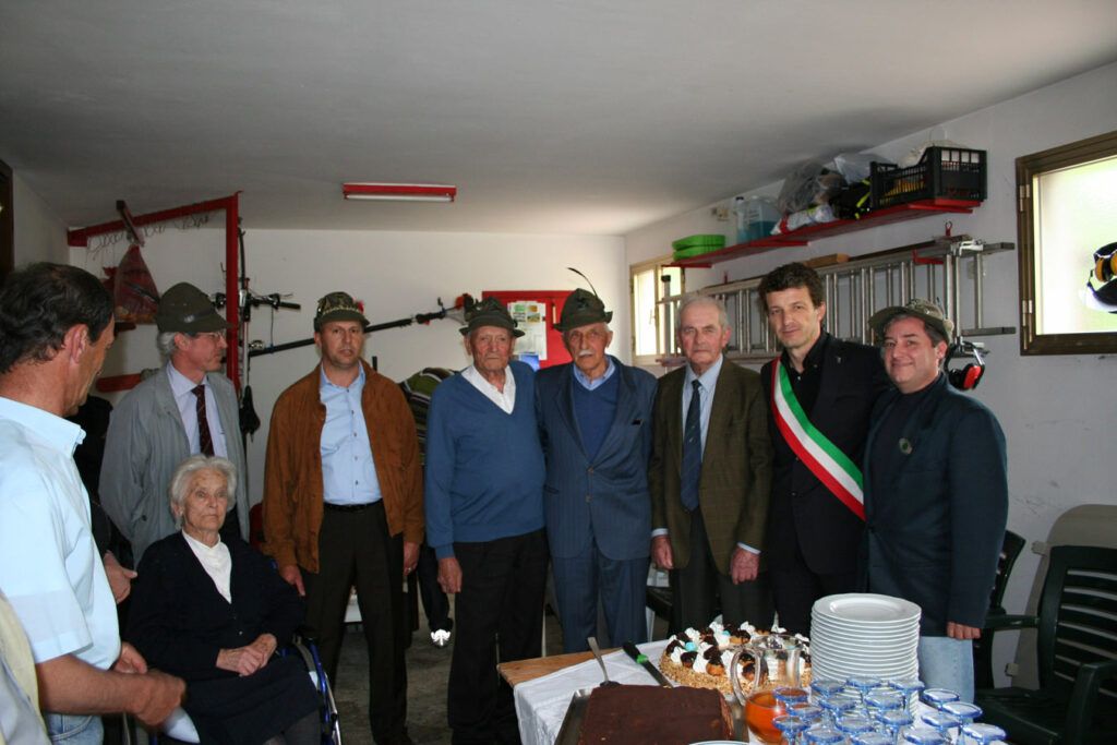Luciano Lovato 90 anni d'alpino