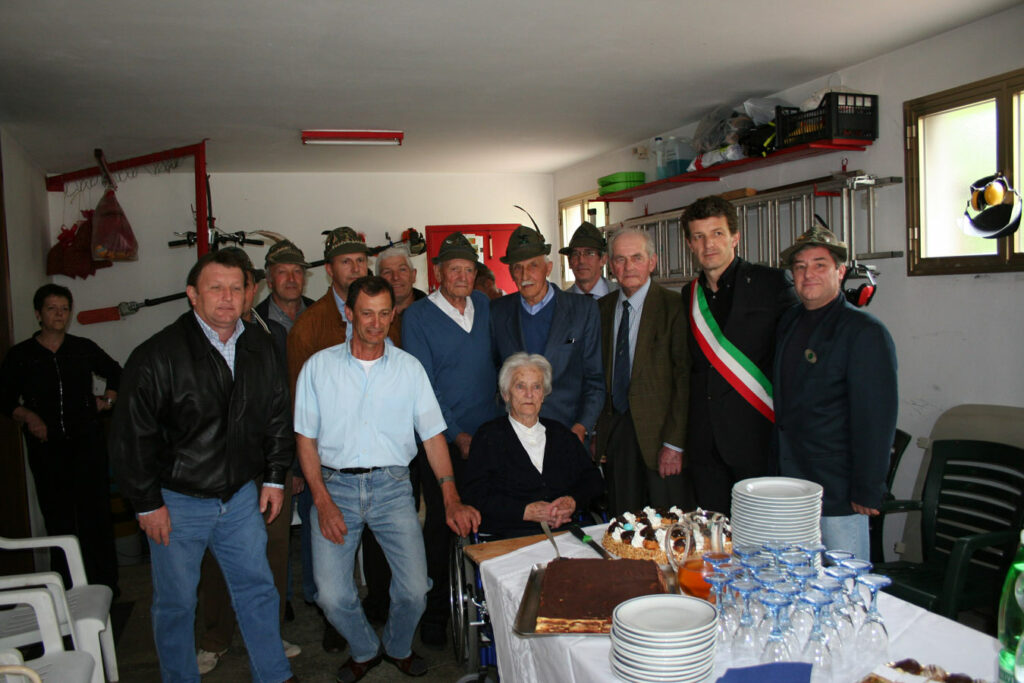Luciano Lovato 90 anni d'alpino
