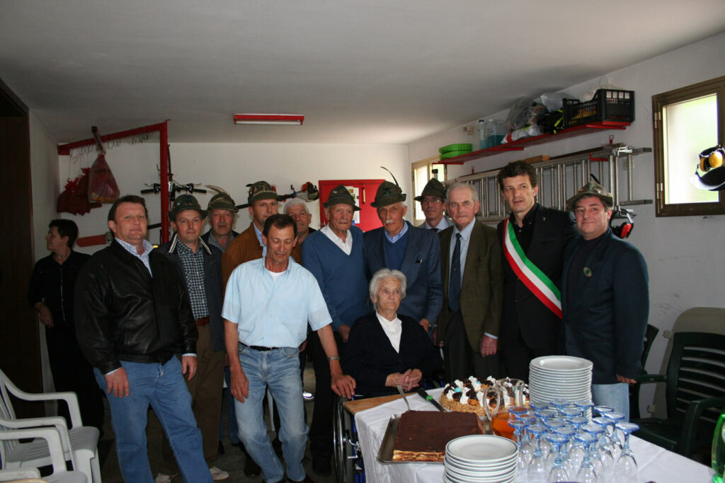 Luciano Lovato 90 anni d'alpino