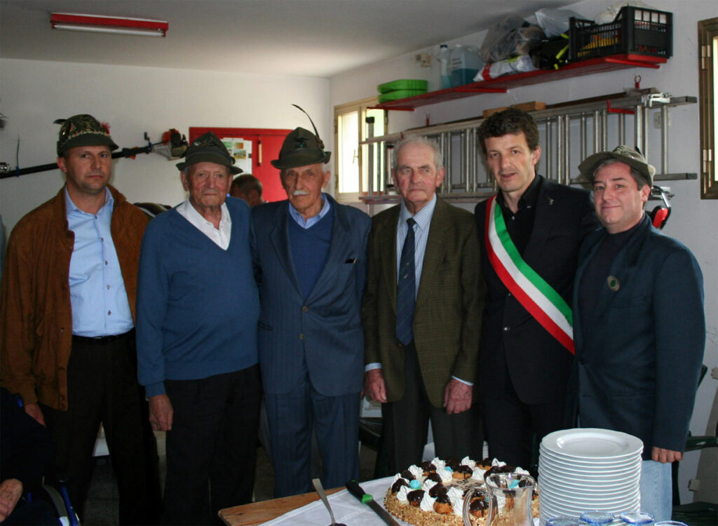 Luciano Lovato 90 anni d'alpino