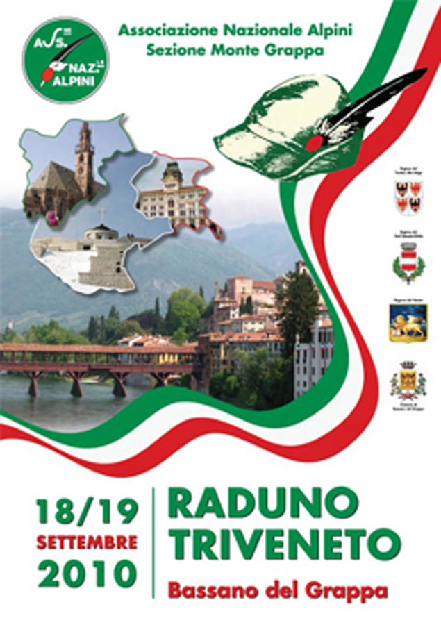 Manifesto Raduno Triveneto – Bassano del Grappa 2010