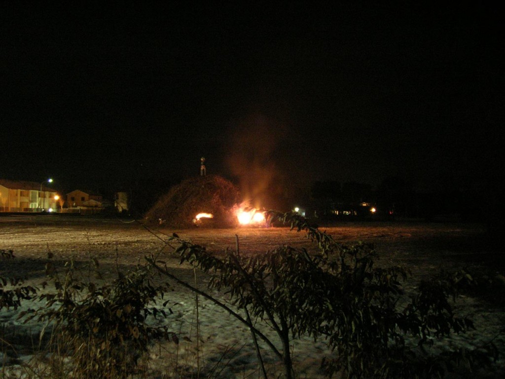 Falò della Befana 2009