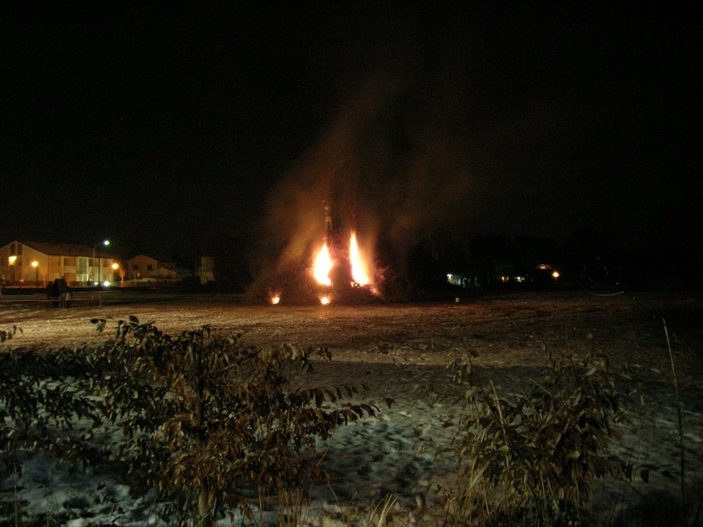 Falò della Befana 2009