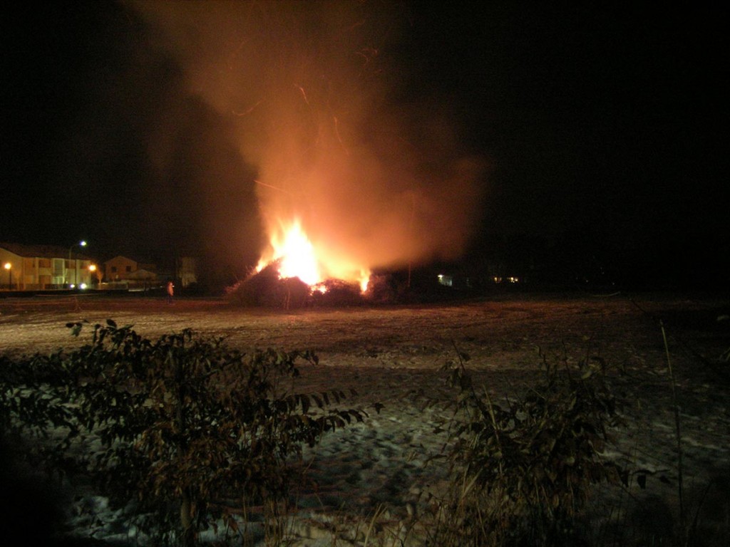 Falò della Befana 2009