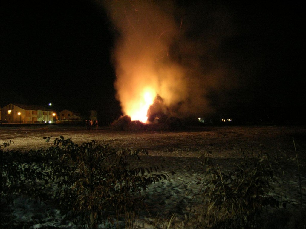 Falò della Befana 2009