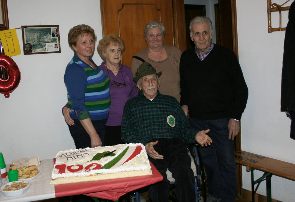 Nino Gaio compie 100 anni