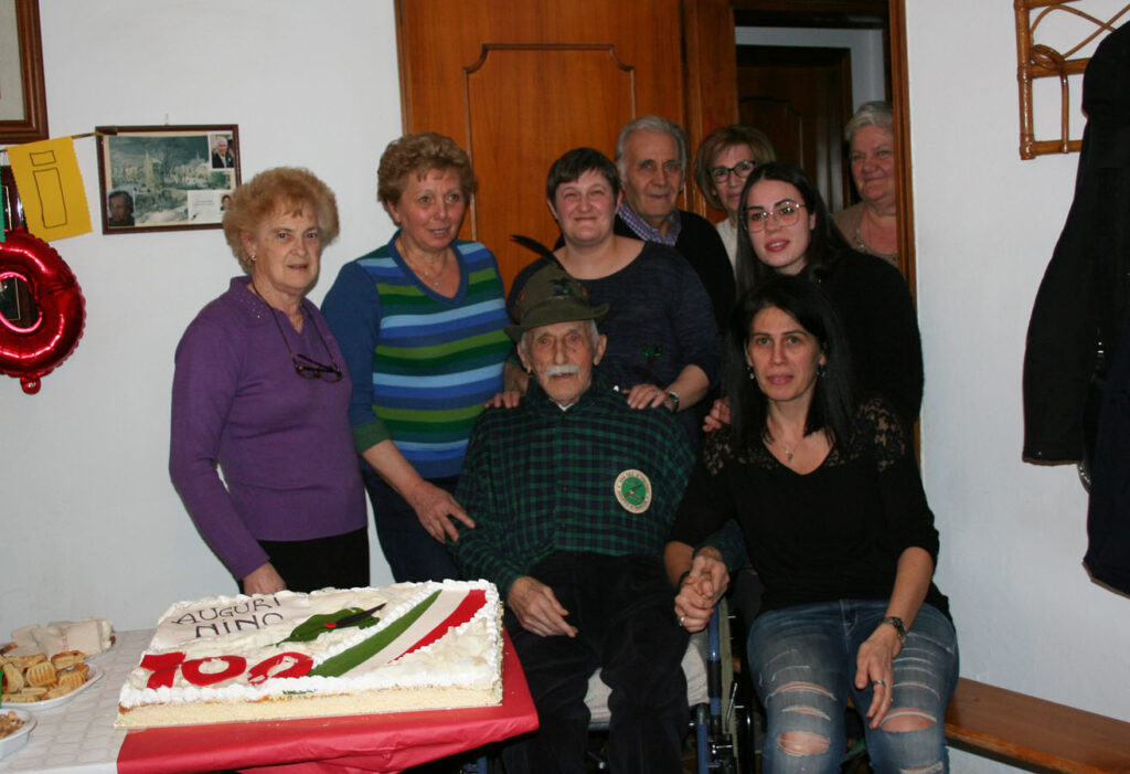 Nino Gaio compie 100 anni